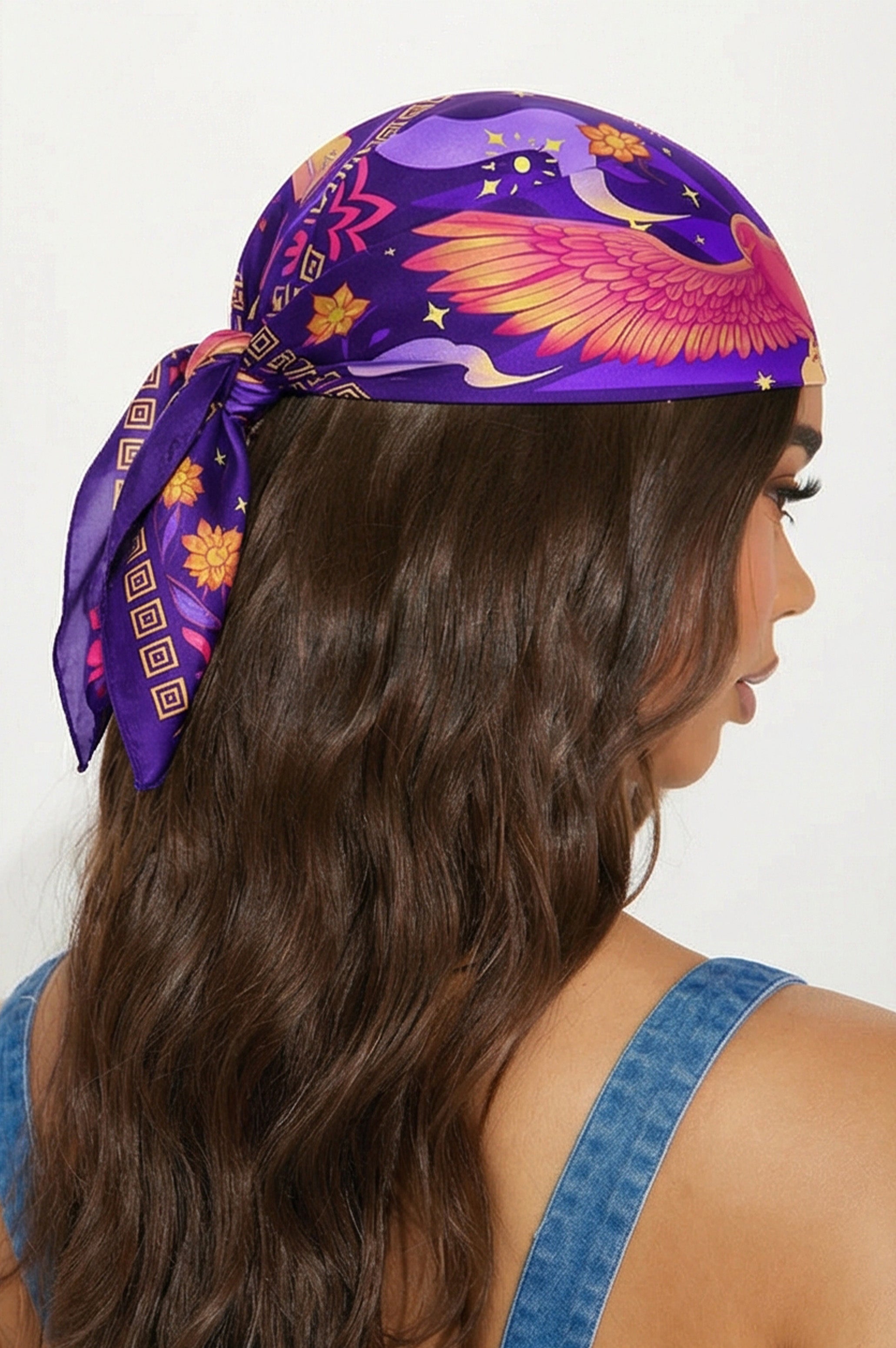 Illustrated Bird Bandana