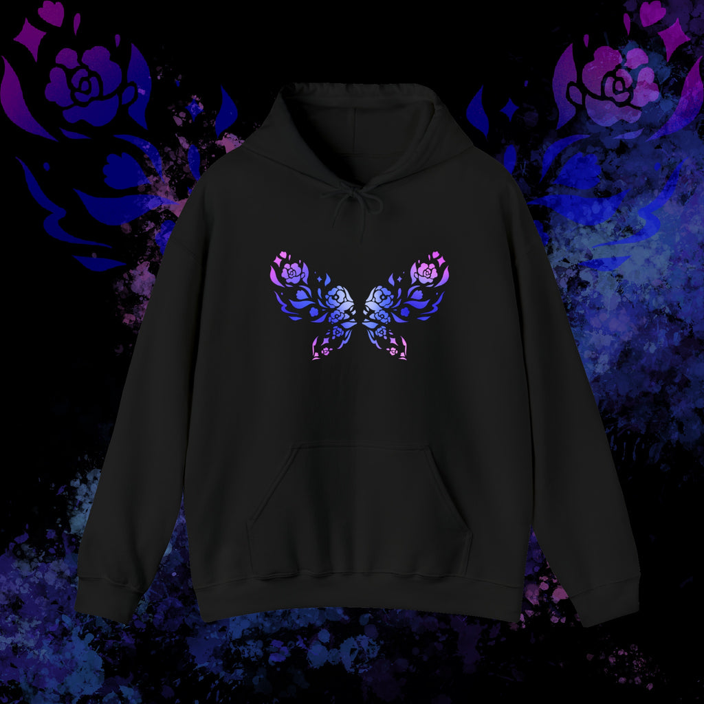 Butterfly Hoodie – Floral Wings Edition