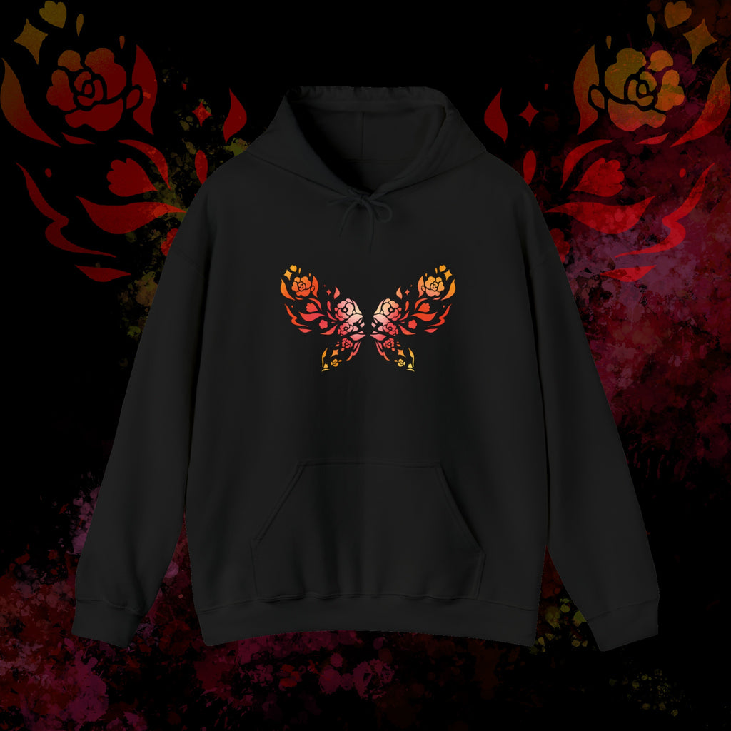 Butterfly Hoodie – Floral Wings Edition